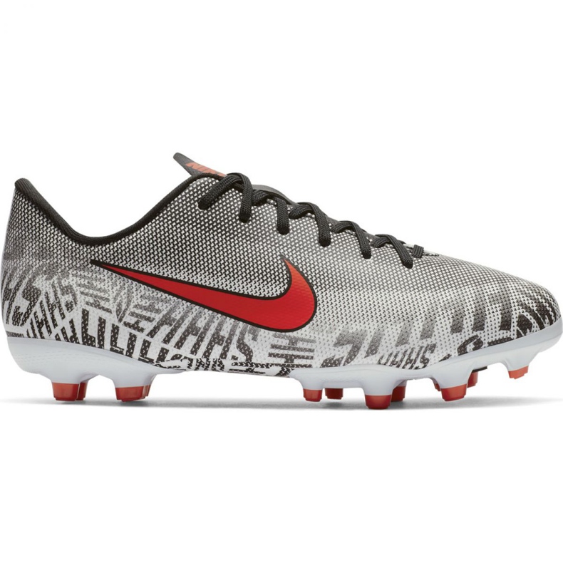 Nike Mercurial Vapor 12 Academy Neymar FG / MG Jr AO2896-170 soccer shoes white white