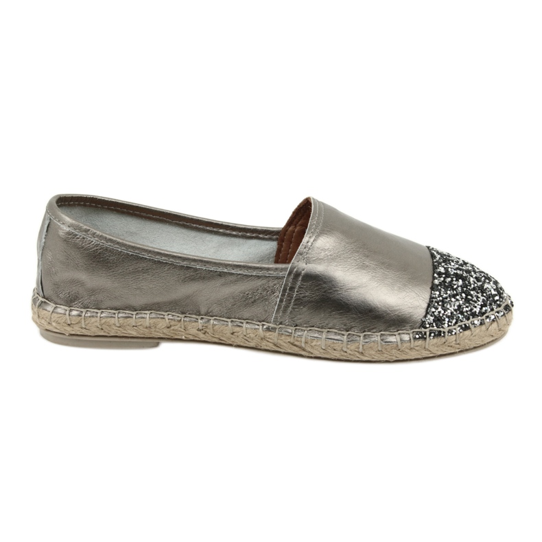 Badura women's espadrilles 6544 grey