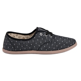 Sneakers With Dots black Sneakers With Dots black
