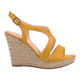 Espadrilles On Kotrurnie Sandals yellow Espadrilles On Kotrurnie Sandals yellow