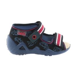 Befado yellow children's shoes 350P003 navy blue