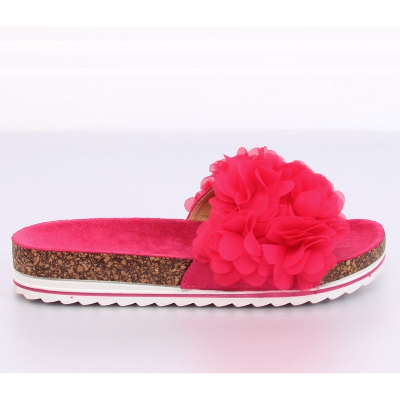 Flower power fuchsia BG47P Fuchsia slippers pink