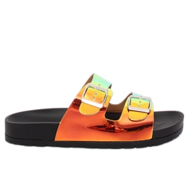 Black BG28P Black petrol scholki slippers
