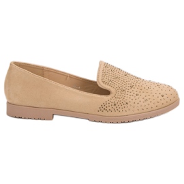 Beige Lords With Crystals