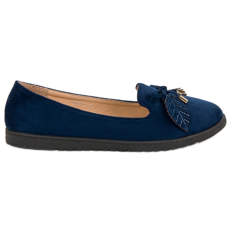 Comer Navy blue suede ballerinas Comer Navy blue suede ballerinas