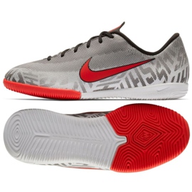 Indoor shoes Nike Mercurial Vapor 12 Academy Neymar Ic Jr AO9474-170 grey grey Indoor shoes Nike Mercurial Vapor 12 Academy Neymar Ic Jr AO9474-170 grey grey