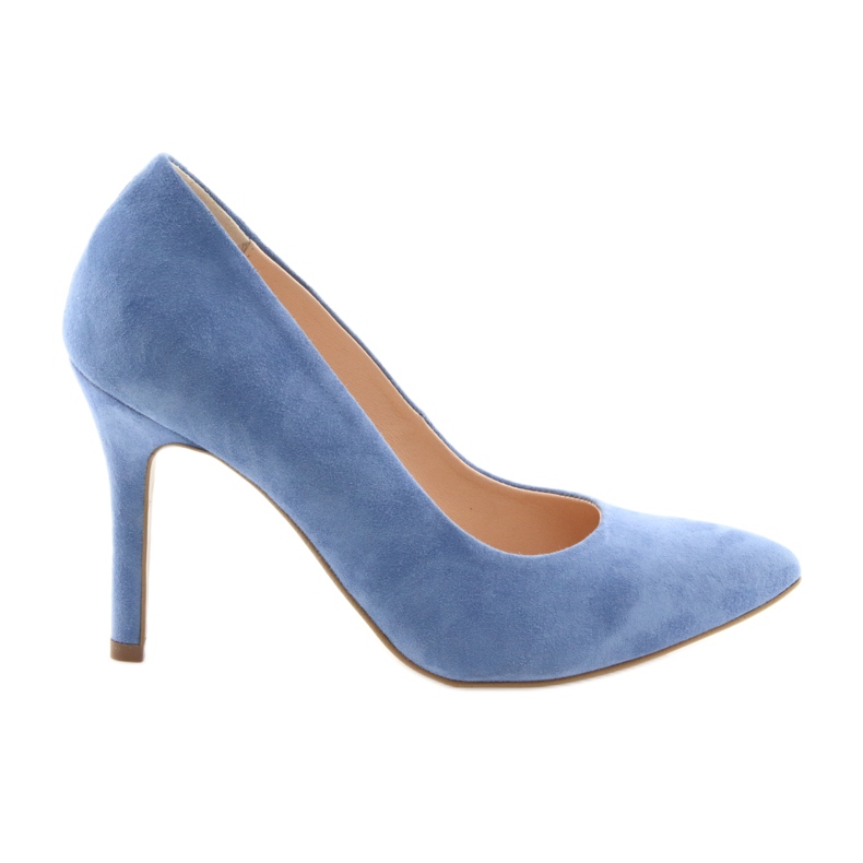 Pumps on a stiletto women's shoes Edeo 3313 blue Pumps on a stiletto women's shoes Edeo 3313 blue