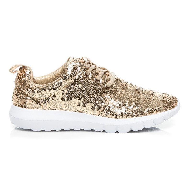 Via Giulia  Sports Glitter Shoes yellow