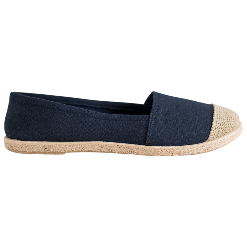 Trendy Navy Blue Espadrilles