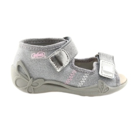 Befado yellow children's shoes 342P002 grey Befado yellow children's shoes 342P002 grey