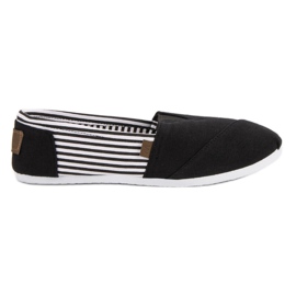 Slip On Light Sneakers white black