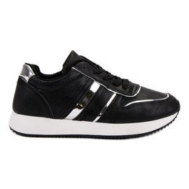 Comfortable Black Sneakers