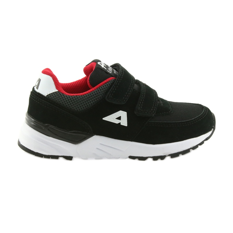 American Club BS09 black leather insole red