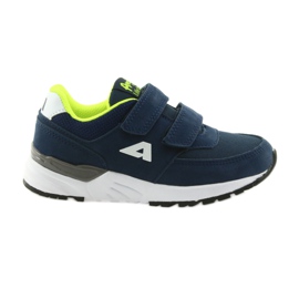 American Club BS09 navy blue leather insole green American Club BS09 navy blue leather insole green