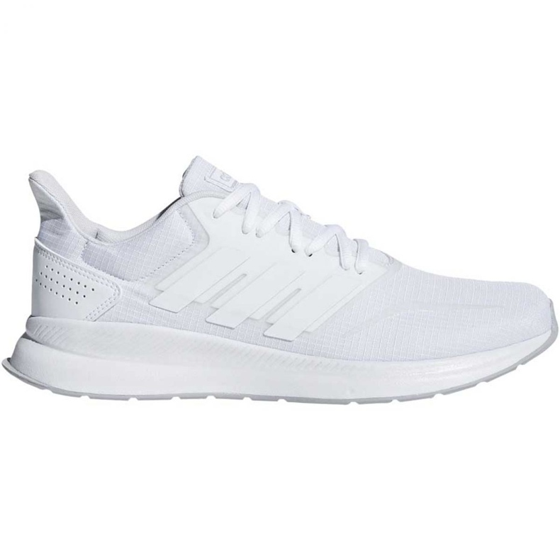 Running shoes adidas Runfalcon M F36211 white