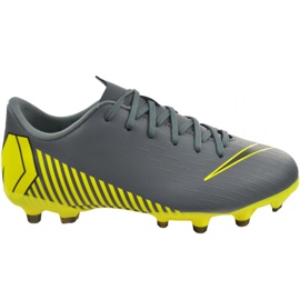 Nike Mercurial Vapor 12 Academy Mg Jr AH7347-070 football shoes multicolored grey Nike Mercurial Vapor 12 Academy Mg Jr AH7347-070 football shoes multicolored grey