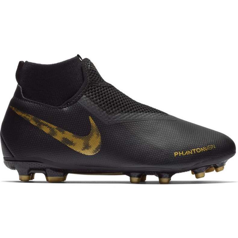 Nike Phantom Vsn Academy Df FG / MG Jr AO3287-077 football shoes black black