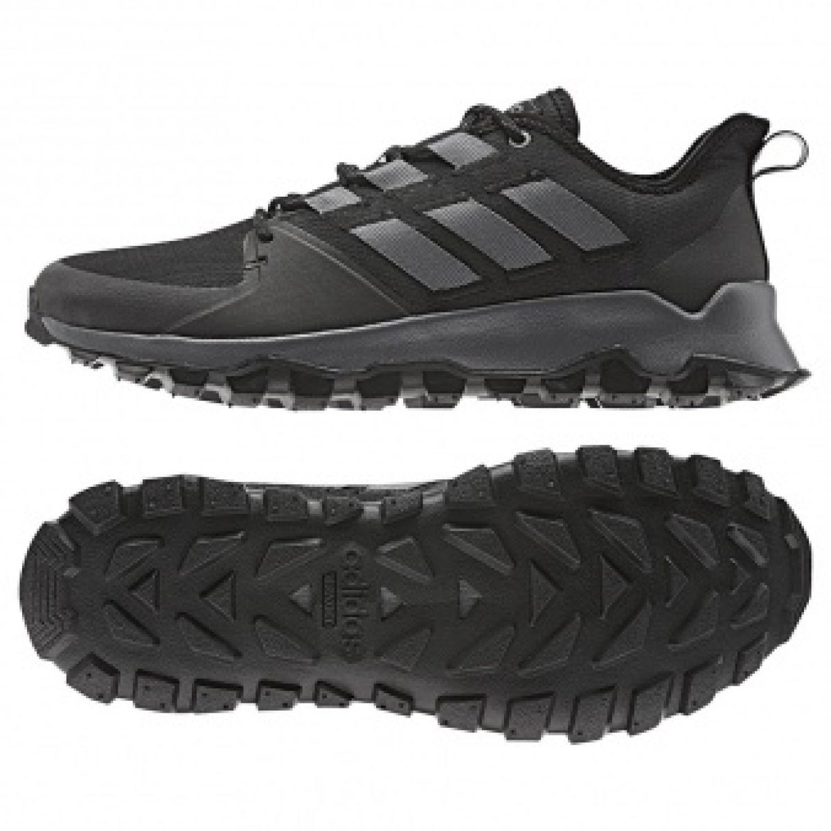 Running shoes adidas Kanadia Trail M F36056 black - ButyModne.pl