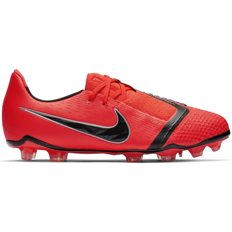 Nike Phantom Venom Elite Fg Jr AO0401-600 football shoes multicolored red