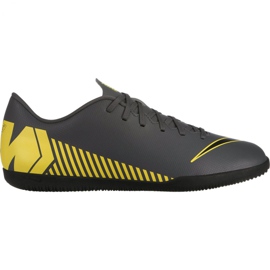 Indoor shoes Nike Mercurial Vapor X 12 Club Ic M AH7385-070 black grey