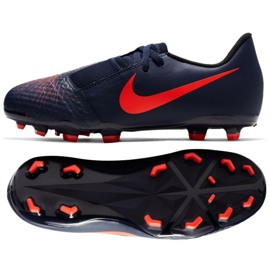 Nike Phantom Venom Academy Fg Jr AO0362-440 football shoes multicolored navy blue