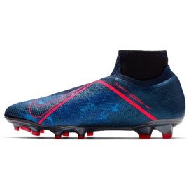 Nike Phantom Vsn Elite Df Fg M AO3262-440 football shoes blue blue Nike Phantom Vsn Elite Df Fg M AO3262-440 football shoes blue blue