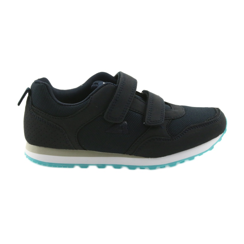 American Club WT30 navy blue children's sports shoes colorless