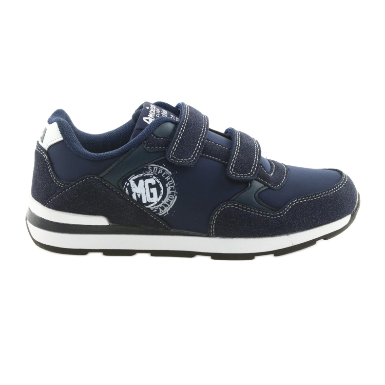 American Club BS01 leather insole white navy blue American Club BS01 leather insole white navy blue