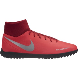 Nike Phantom Vsn Club Df Tf M AO3273-600 football shoes multicolored red