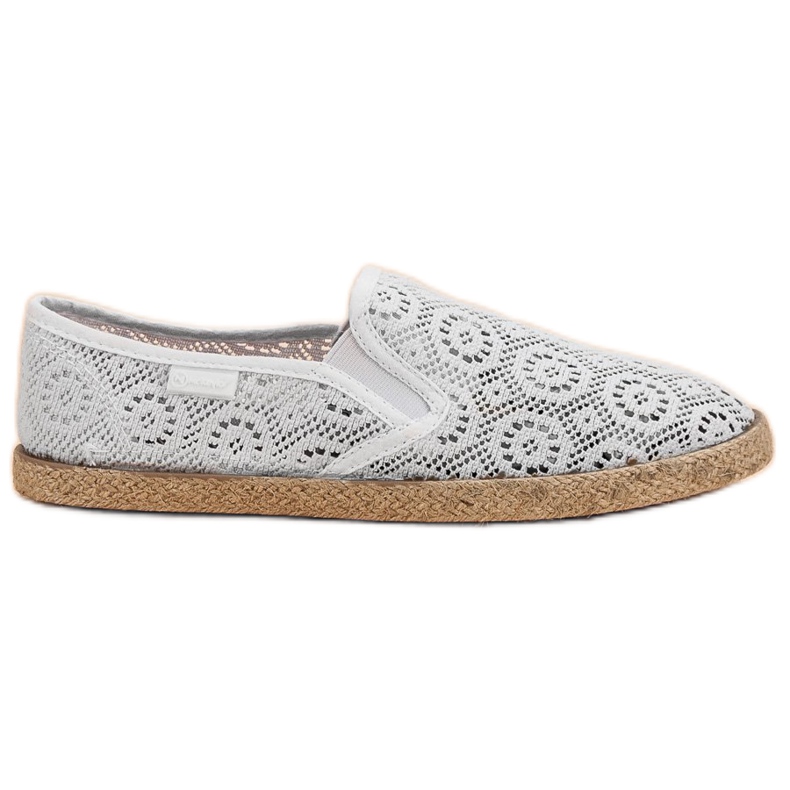 Mckeylor Lace White Slipons Mckeylor Lace White Slipons
