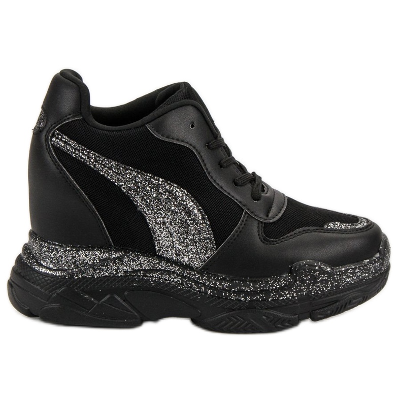 Black Sneakers With Glitter VICES