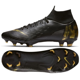 Nike Mercurial Superfly 6 Pro Fg M AH7368-077 football shoes black black