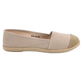 Fashionable Beige Espadrilles