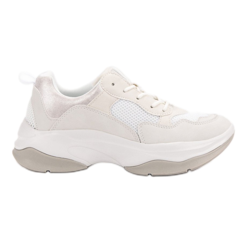 Kylie Fashionable White Sneakers