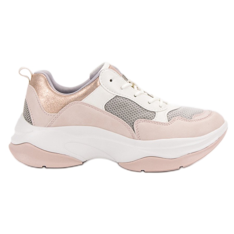 Kylie Fashionable Pink Sneakers