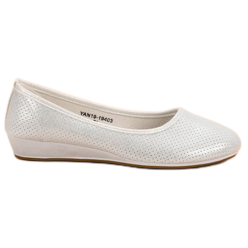 Vinceza Comfortable ballerinas grey