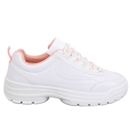White and pink sports shoes 6256 Pink White and pink sports shoes 6256 Pink