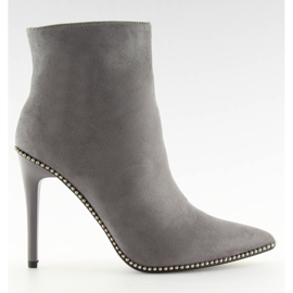 Ankle boots gray ZY153 Gray II-GAT grey