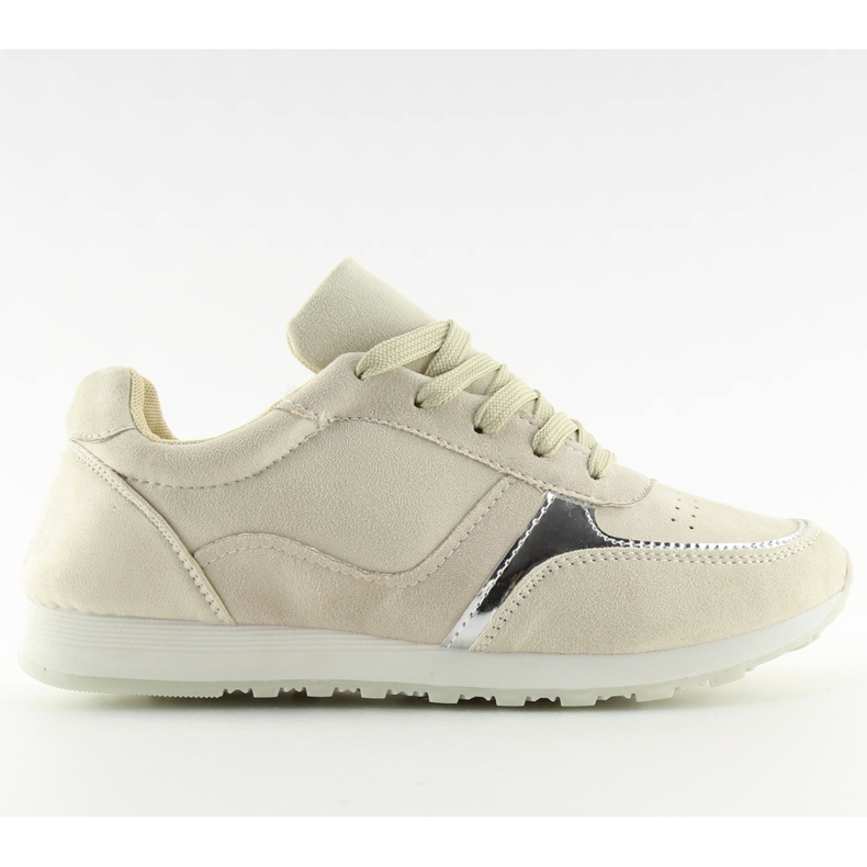 Sport shoes beige LR88082 Beige II-GAT
