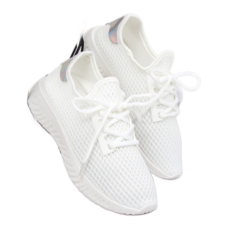 White PP-45 White sports shoes