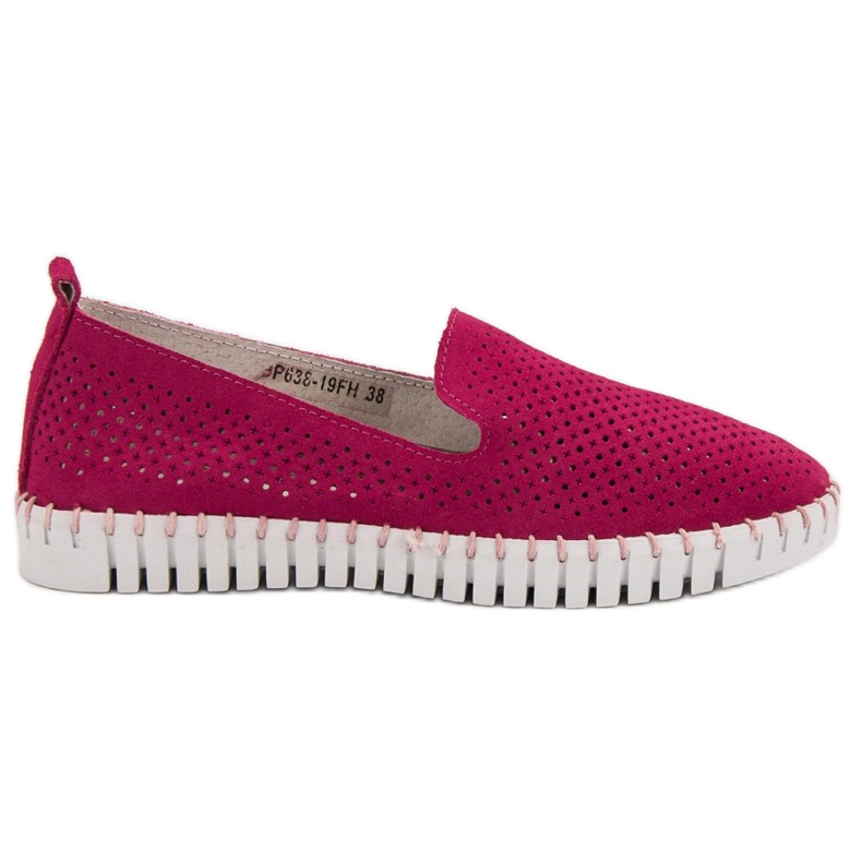 Filippo Pink Leather Lords