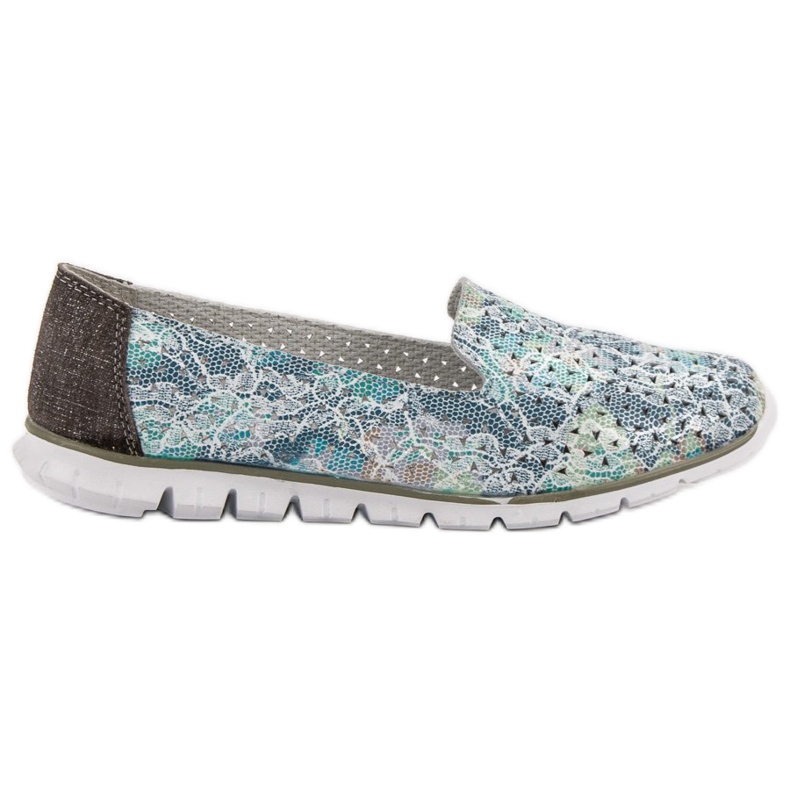 Filippo Fashionable Leather Lords grey