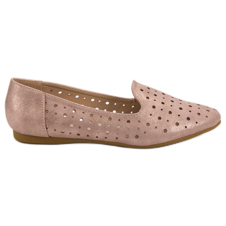 Kylie Openwork Lords pink yellow Kylie Openwork Lords pink yellow