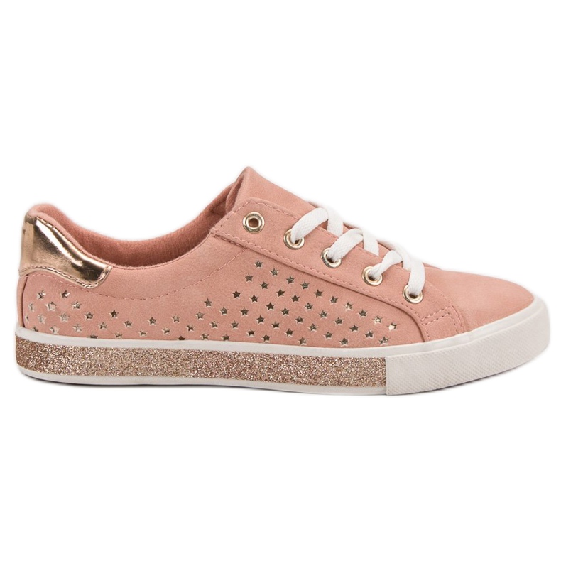 Kylie Pink Sneakers With Stars