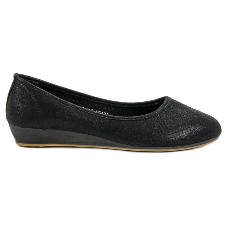 Vinceza Comfortable ballerinas black