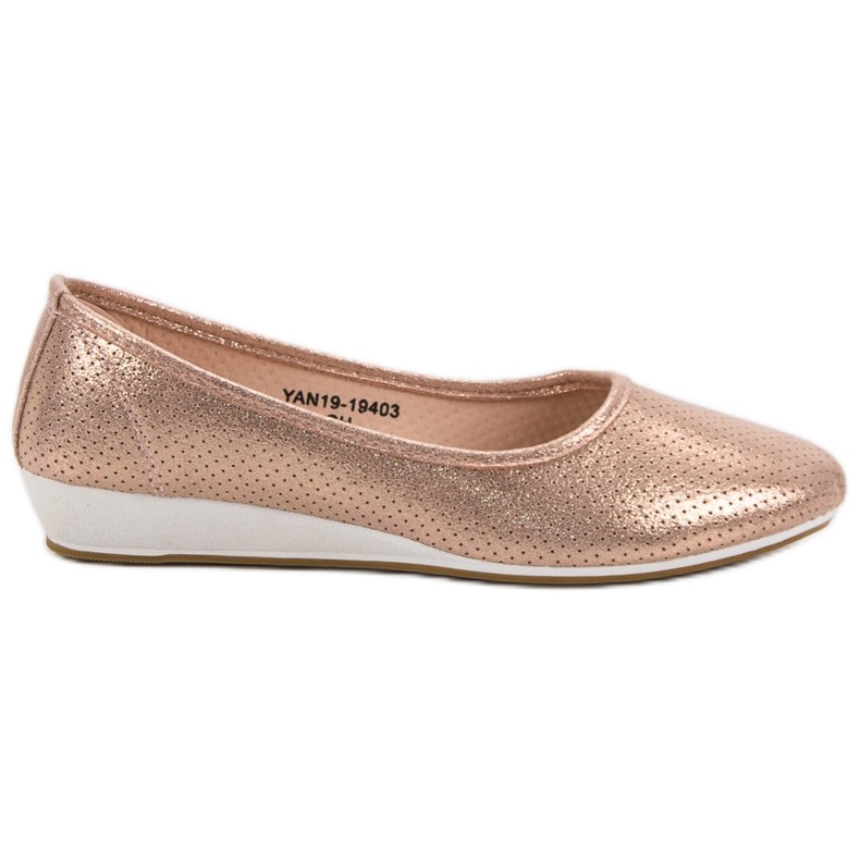 Vinceza Comfortable ballerinas pink