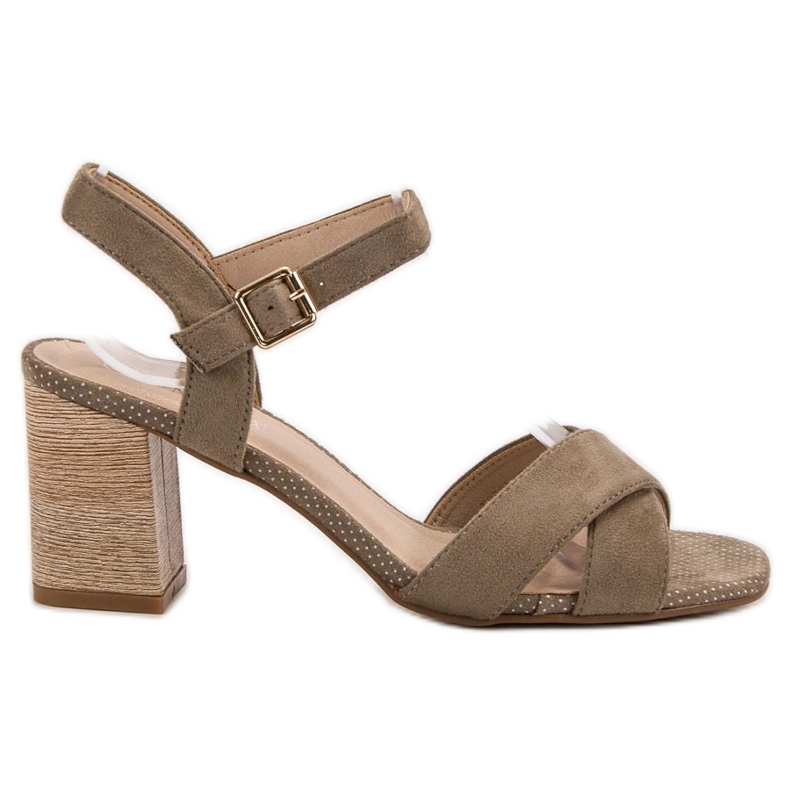 VINCEZA sandals brown