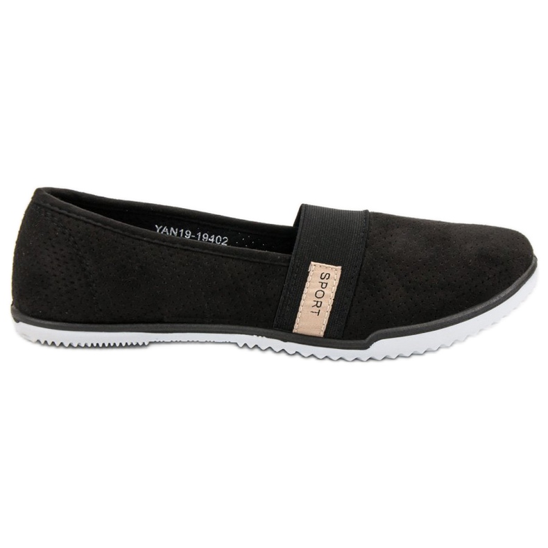Lightweight VINCEZA Slipons black Lightweight VINCEZA Slipons black