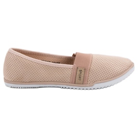 Lightweight VINCEZA Slipons pink