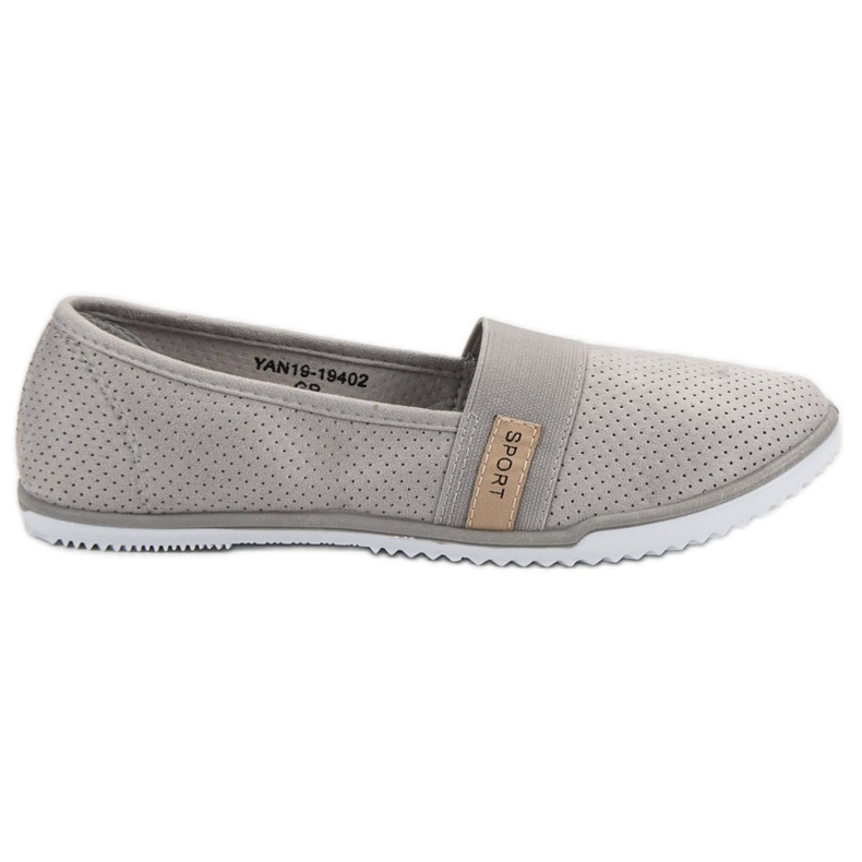 Lightweight VINCEZA Slipons grey